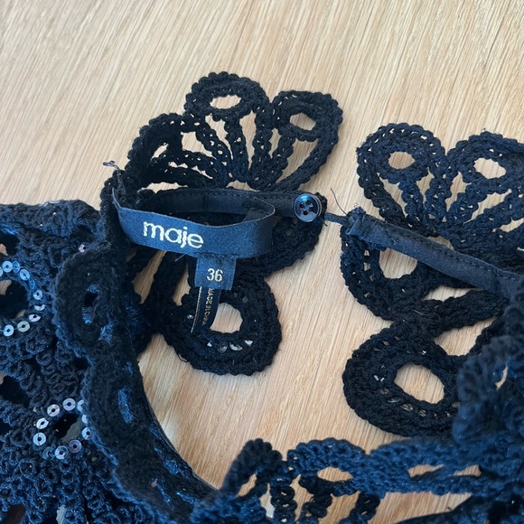 Maje Crochet Dress - Picture 5 of 8